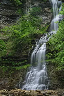 Danita Delimont: USA, West Virginia, New River Gorge National Park. Waterfall