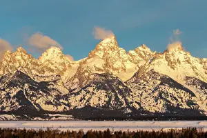 Grand: USA, Wyoming, Grand Teton National Park. Grand Tetons