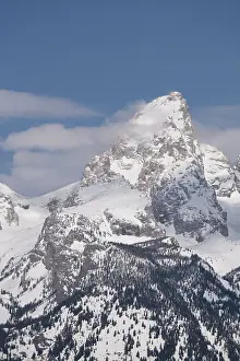 Teton: USA, Wyoming, Grand Teton National Park. Clouds