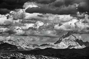 Wyoming: USA, Wyoming. Grand Teton is visible from Taylor mountain