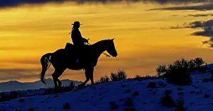 Model: USA, Wyoming, Shell. Hideout Ranch, Big Horn Mountain