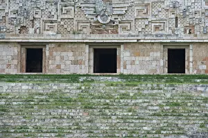 Steps: Uxmal Mayan Ruins