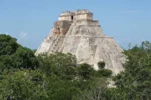 Steps: Uxmal Mayan Ruins