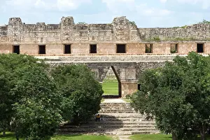 Steps: Uxmal Mayan Ruins