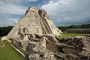 Steps: Uxmal Mayan Ruins