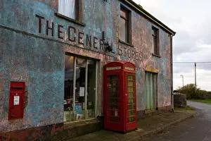 Pembrokeshire: Vacant village shop in Mathry, Pembrokeshire, Wales