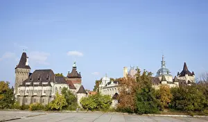 Transylvania: Vajdahunyad Castle in Budapest during fall
