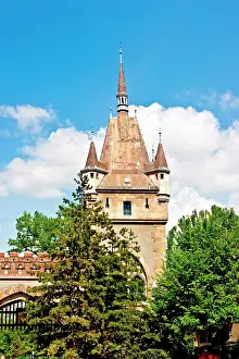 Romanesque: Vajdahunyad Castle in Varosliget (City Park)