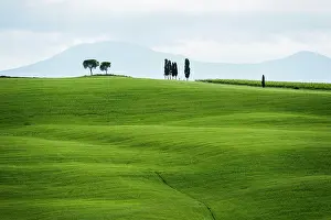 Tuscany: Val d Orcia, Orcia Valley, UNESCO World Heritage Site