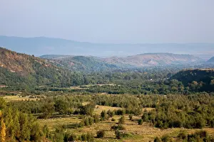 Coming: Valley coming from the Retezat Mountains