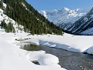Ache: Valley Krimmler Achental in the national