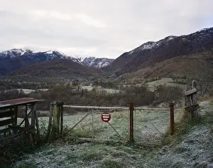 Vale: Valley and pens to protect flocks Pyrenees