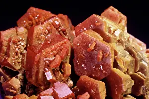 Oxidation: Vanadinite from Mibladen, Morocco