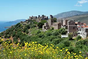 Townsmall: Vathia, Mani, Lakonia, Peloponnese, Greece, Europe