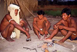 Mask: Venezuela - indigenous people, medicine man in