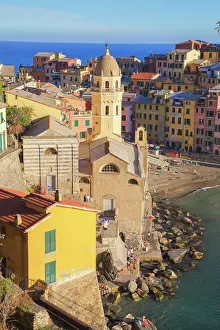 Incidental: Vernazza, Cinque Terre, Liguria, Italy, Europe The