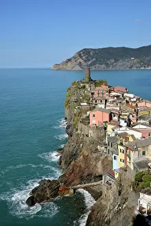 Spezia: Vernazza fishing village, CinqueTerre, La Spezia