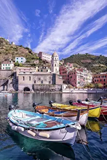 Spezia: Vernazza, Riviera di Levante, Liguria, Italy, Europe