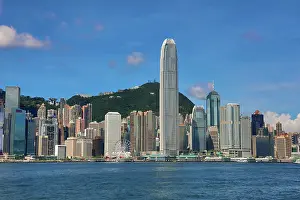Victoria: Victoria Harbour and Skyline, Hong Kong, China