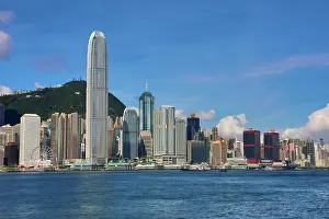 Victoria: Victoria Harbour and Skyline, Hong Kong, China