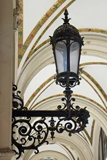 Iron: Vienna, Austria. Beautiful old gas lamps can be found all