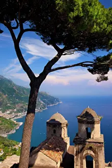 Salerno: View of the Amalfi Coast from Villa Rufolo