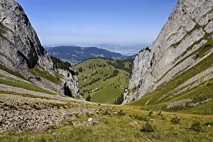 Hills: View from Bockmattli to the Mittelland