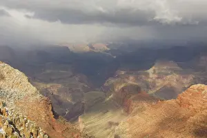 Points: View of the eastern Grand Canyon from one of the