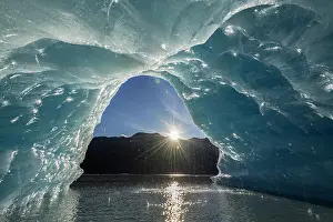 Kenai: View from Glacier Cave, Spencer Glacier, Chugach