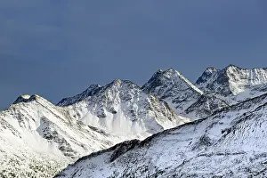 Grossglockner: View from the Grossglockner High Alpine Road to
