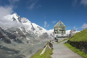Hohe: View of Grossglockner and Swarovski look-out in