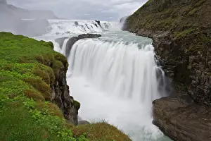 Bendjebar: View of Gulfoss, the most popular waterfall
