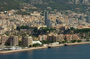 Helicopter: View from Helicopter, Cote d'Azur, Monaco