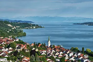 Constance: View over Lake Constance, with the village of Sipplingen