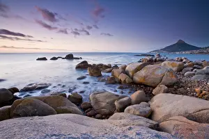 Camps: View of Lion's Head Mountain and boulders