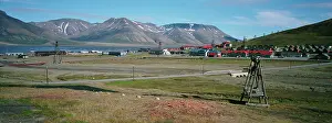 Sophie Gooders: View over Longyearyen capitol of Svalbard