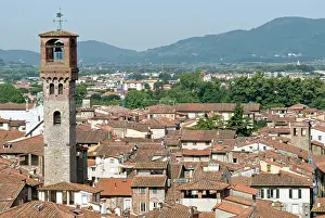Housing: View of Lucca from Torre Guinigi, Lucca