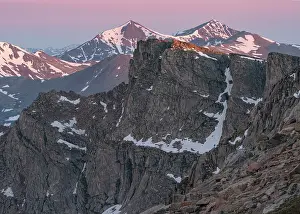 Basin: View from Mount Evans of Mount Bierstadt and The