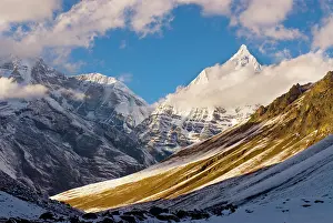 Howie: View of Mount Jichu Drake, Bhutan near Sophu