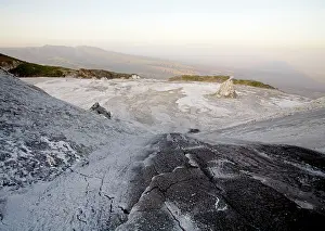 Lengai: View from the top of Oldoynio Lengai Volcano /