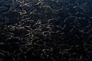 Pancake: View on Pancake Ice in morning light