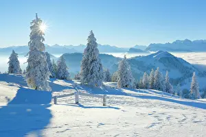 Foothills: View from the Rigi, Switzerland, Europe