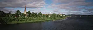 Sizes: View of river and bridge (Large format sizes