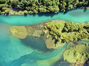 Called: Top view of the river Klnn, also called Chla, fl