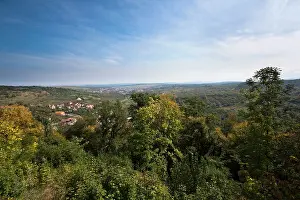 Fortified: view from the romantic church of Cisnadioara