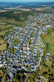 Townsmall: View of Schmallenberg, aerial view, Schmallenberg
