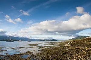Ports: View across sea loch from Port Appin