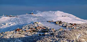 Buller: View of ski runs at Mount Buller ski resort.Mount