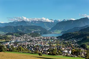 Howse: View from Sonnenberg on Kriens, Lucerne, Switzerland