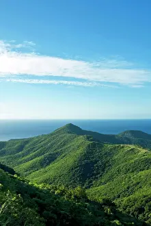 Boggy: View of south west coast from Boggy Peak